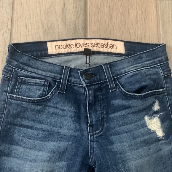 Pookie loves Sebastian jeans with zipper bottoms - Picture 3 of 7